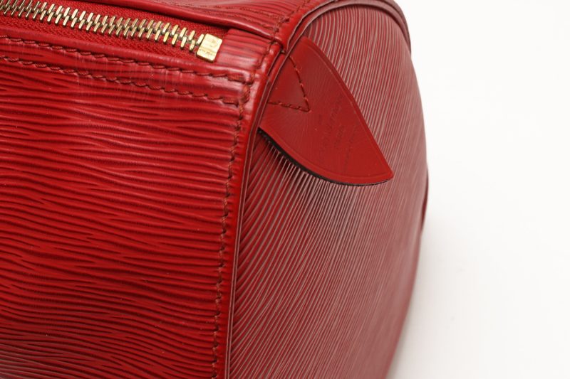 Louis Vuitton Speedy 25 Epi Castilian Red M43017 1993 Pre-Loved - Image 15