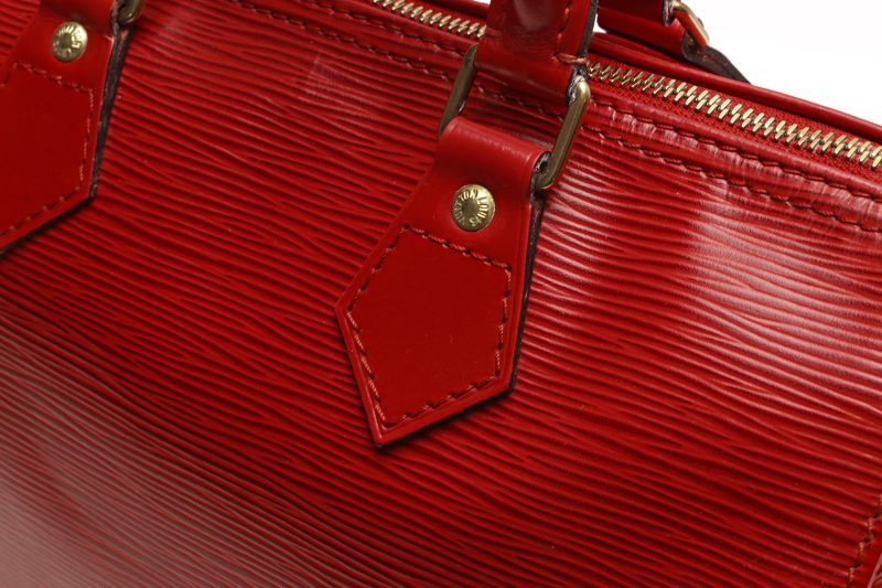 Louis Vuitton Speedy 25 Epi Castilian Red M43017 1993 Pre-Loved - Image 16