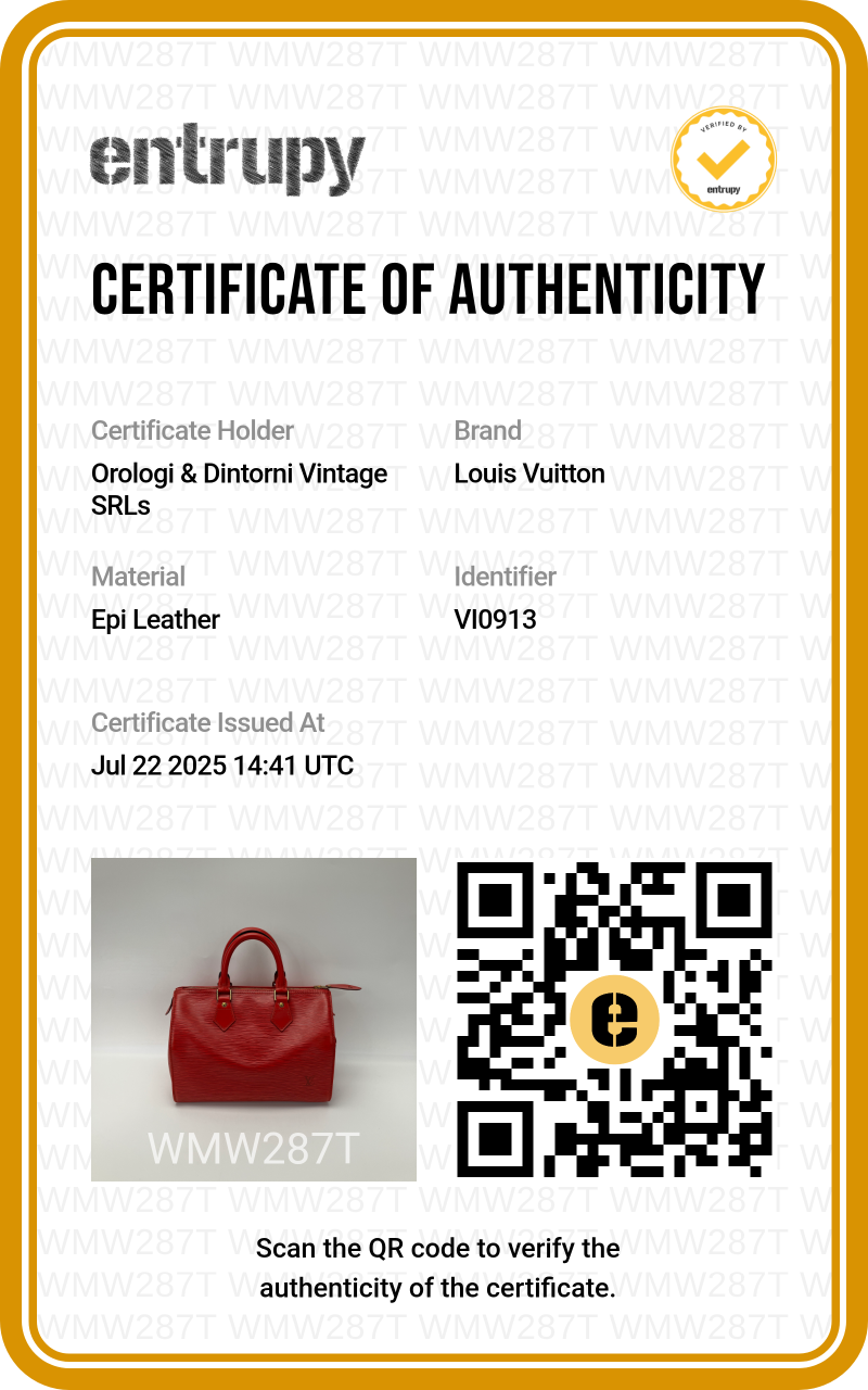 Louis Vuitton Speedy 25 Epi Castilian Red M43017 1993 Pre-Loved - Image 3