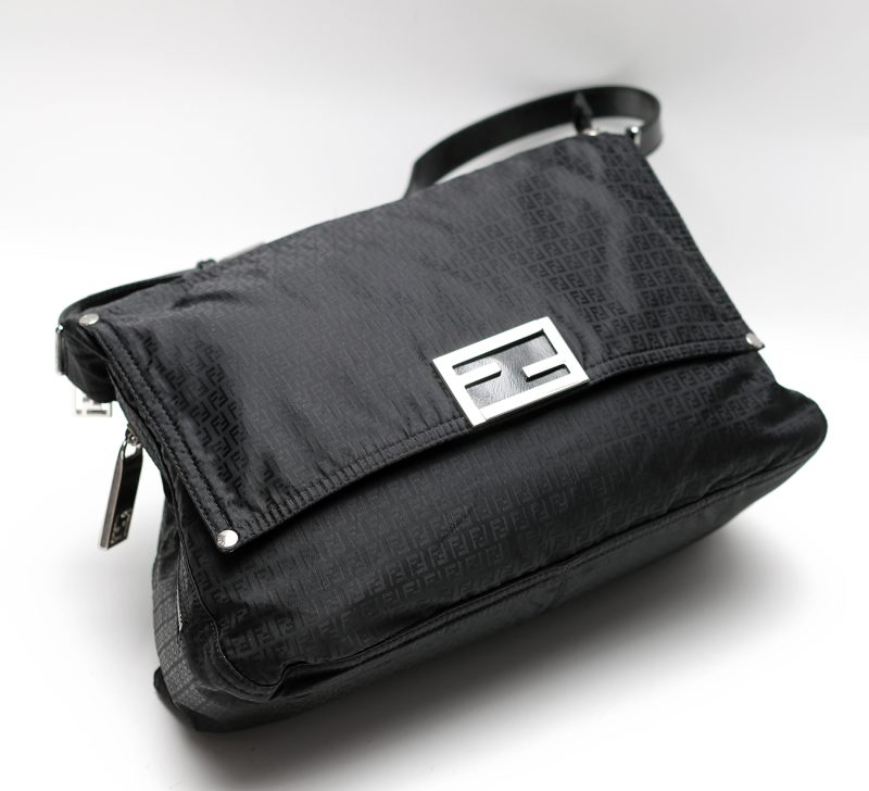 Fendi Borsa a Spalla Mini Zucchino 8BR626 Pre-Loved - immagine 10