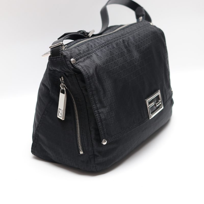 Fendi Borsa a Spalla Mini Zucchino 8BR626 Pre-Loved - immagine 9