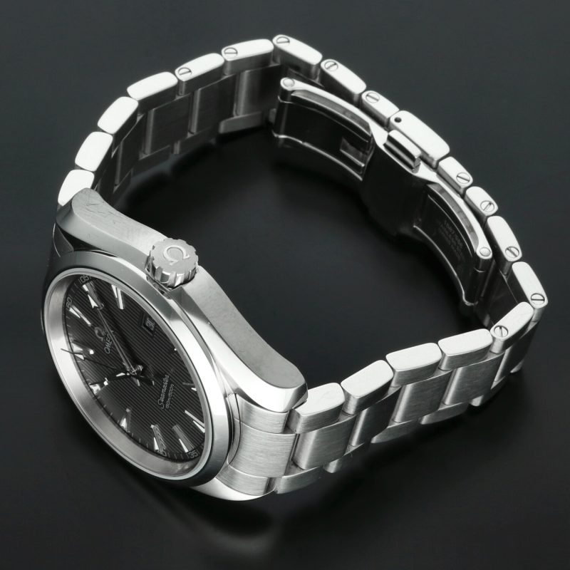 c. 2011 Omega Seamaster Aqua Terra 23110396106001 Quartz Unpolished Gray Teak Concept Dial - Image 13