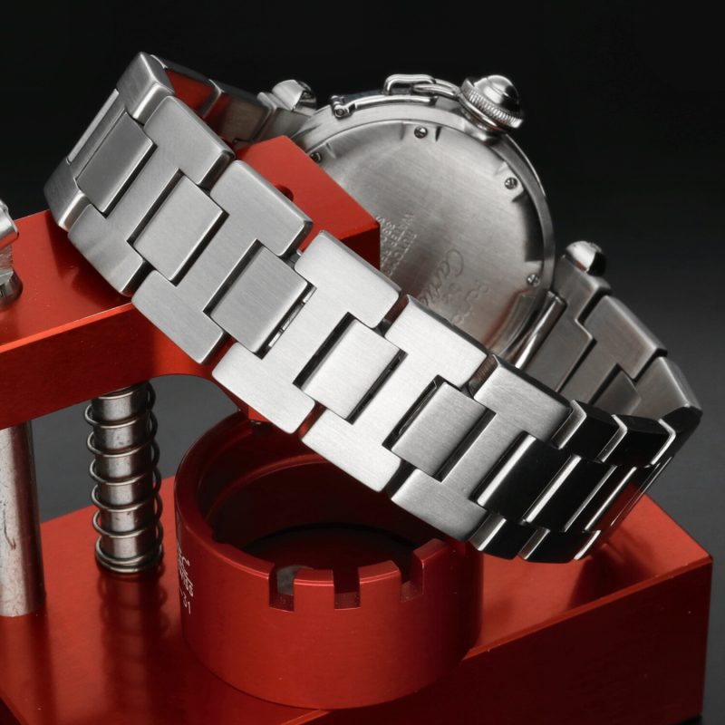 995 Cartier Pasha C ref. W31010M7 Automatic 35mm Full Set - Cartier Serviced - Image 7