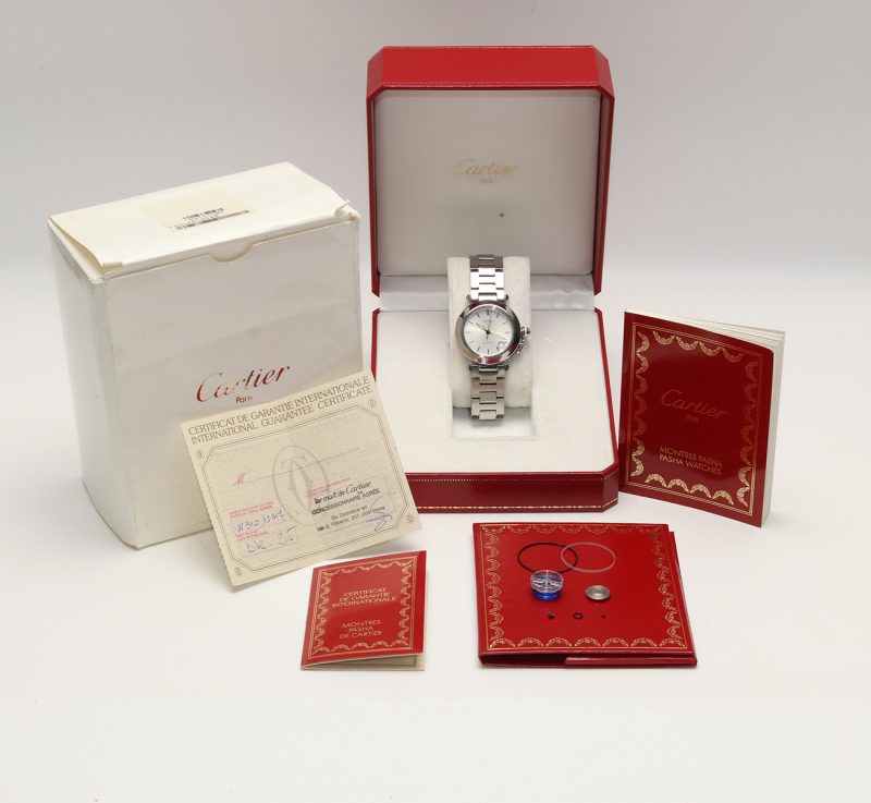 995 Cartier Pasha C ref. W31010M7 Automatic 35mm Full Set - Cartier Serviced - Image 16