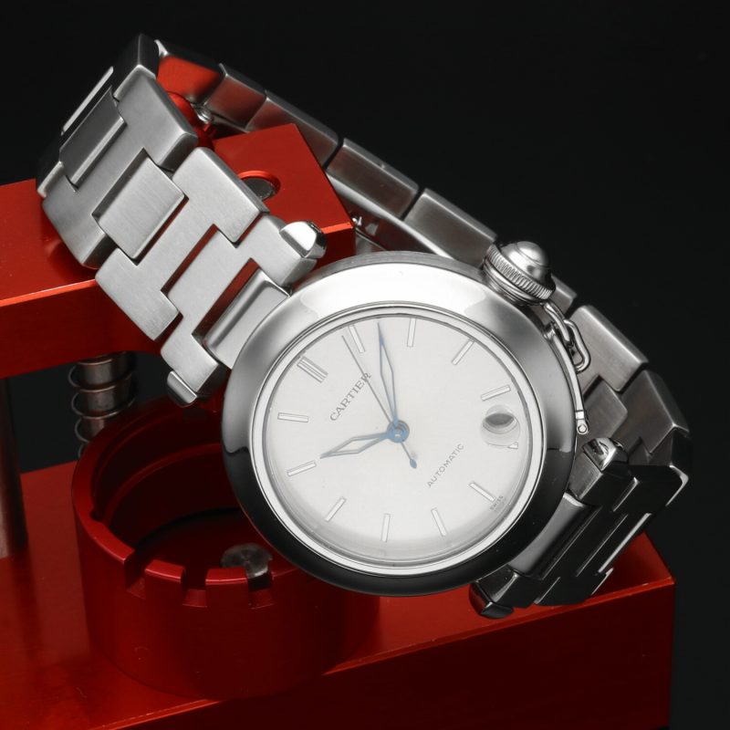 995 Cartier Pasha C ref. W31010M7 Automatic 35mm Full Set - Cartier Serviced - Image 3