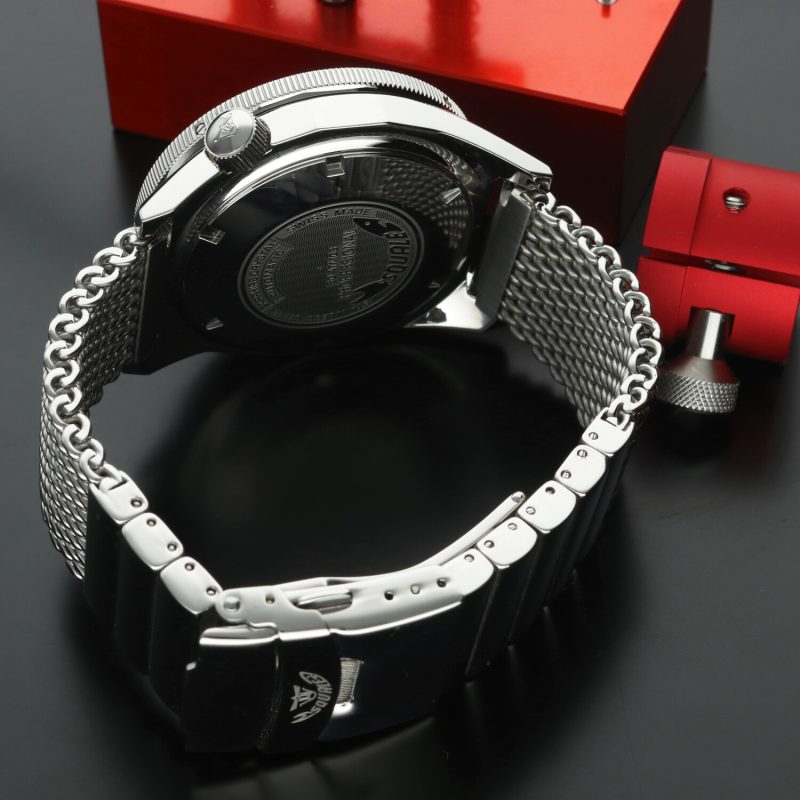 2022 Squale Matic Dark Blue Mesh MATICXSB.ME22 Automatic 44mm Full Set - Image 11