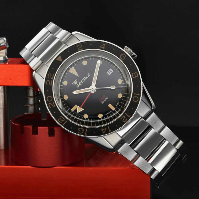 2023 Squale Sub-39 GMT Vintage ref. SUB-39GMTV.BR22 Automatic Steel 40.5mm - Image 2