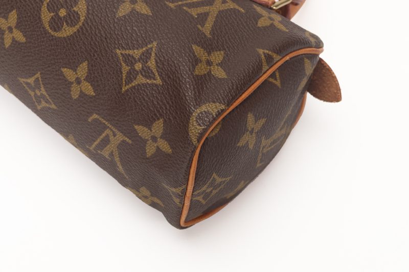 1995 Louis Vuitton Mini Speedy M41534 – Borsa in Tela Monogram, Pre-Loved - immagine 11