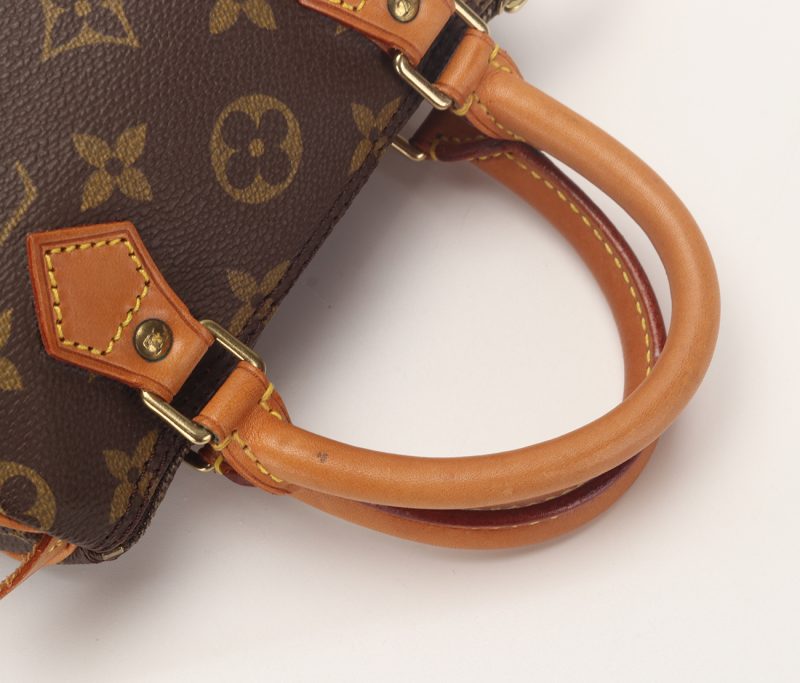 1995 Louis Vuitton Mini Speedy M41534 – Borsa in Tela Monogram, Pre-Loved - immagine 16