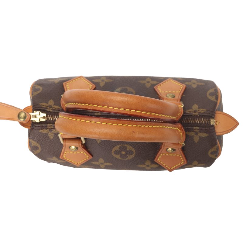 1995 Louis Vuitton Mini Speedy M41534 – Borsa in Tela Monogram, Pre-Loved - immagine 14