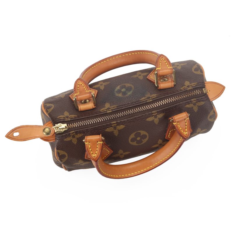 1995 Louis Vuitton Mini Speedy M41534 – Borsa in Tela Monogram, Pre-Loved - immagine 15