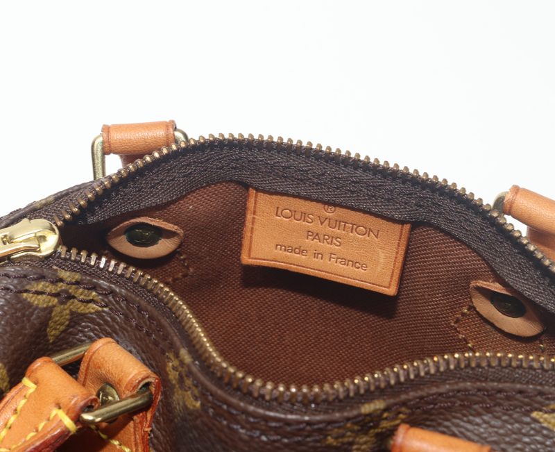 1995 Louis Vuitton Mini Speedy M41534 – Borsa in Tela Monogram, Pre-Loved - immagine 19