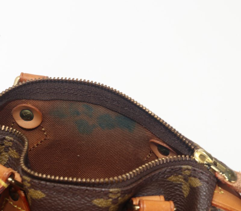 1995 Louis Vuitton Mini Speedy M41534 – Borsa in Tela Monogram, Pre-Loved - immagine 18