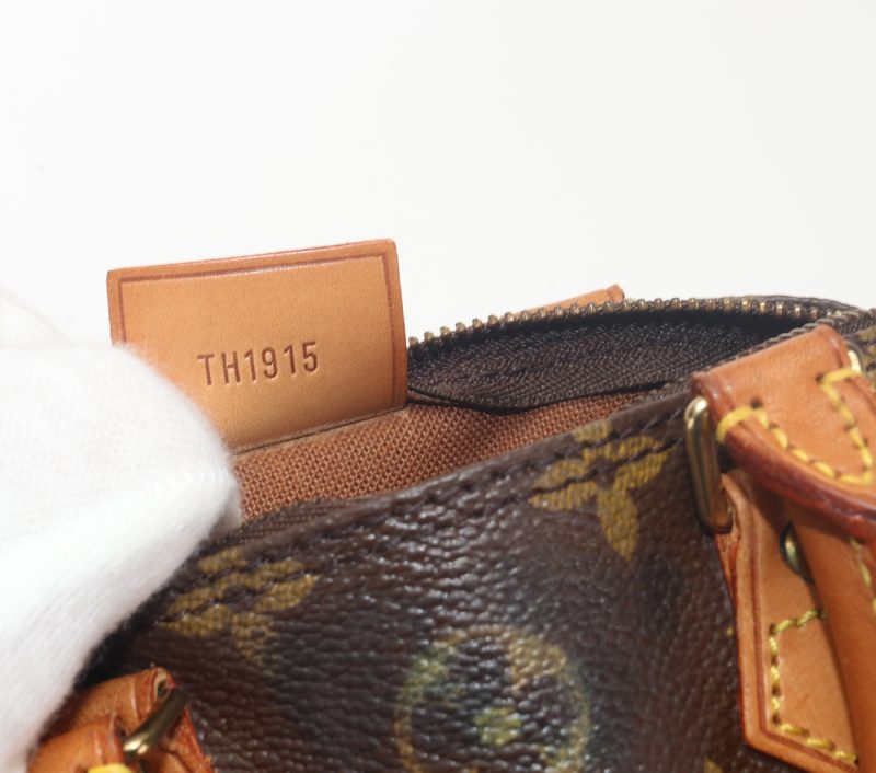 1995 Louis Vuitton Mini Speedy M41534 – Borsa in Tela Monogram, Pre-Loved - immagine 20