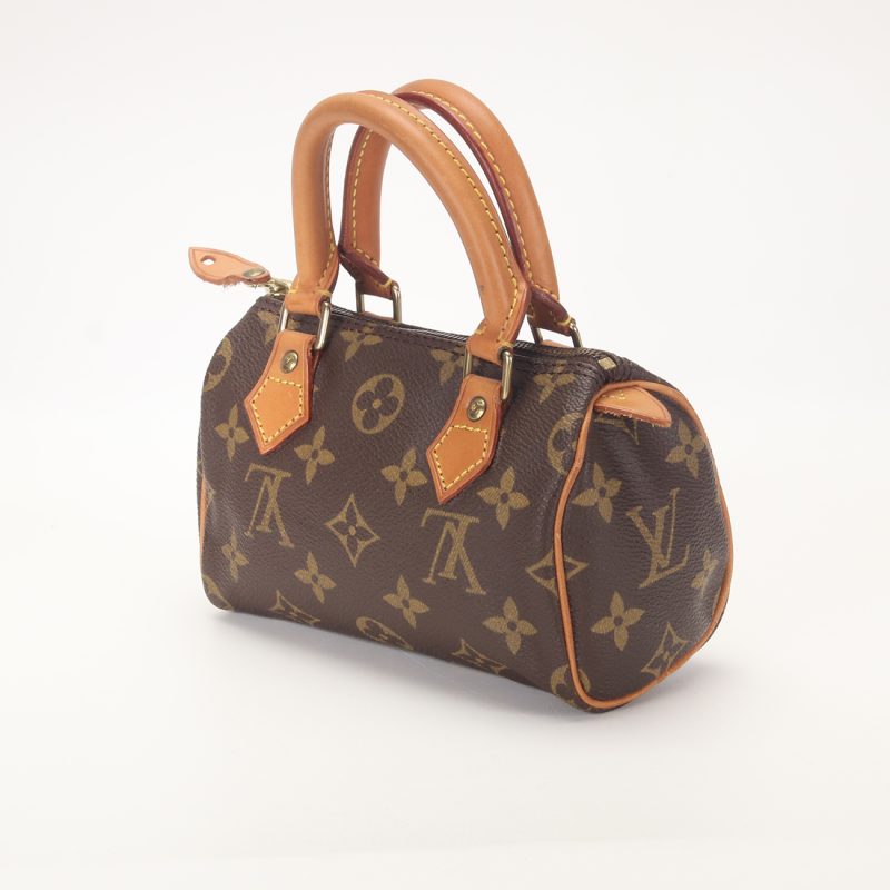 1995 Louis Vuitton Mini Speedy M41534 – Borsa in Tela Monogram, Pre-Loved - immagine 7