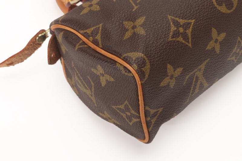 1995 Louis Vuitton Mini Speedy M41534 – Borsa in Tela Monogram, Pre-Loved - immagine 10
