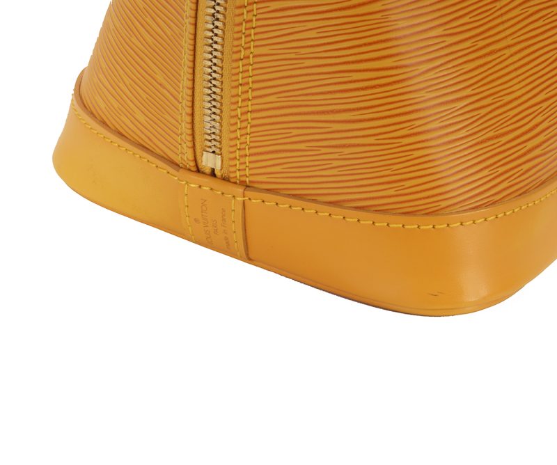 Louis Vuitton Alma Epi Yellow Tassil M52149 1999 Pre-Loved - Image 15