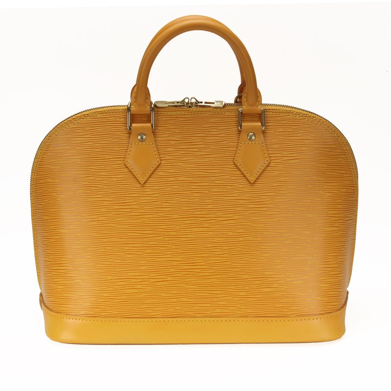 Louis Vuitton Alma Epi Yellow Tassil M52149 1999 Pre-Loved - Image 6