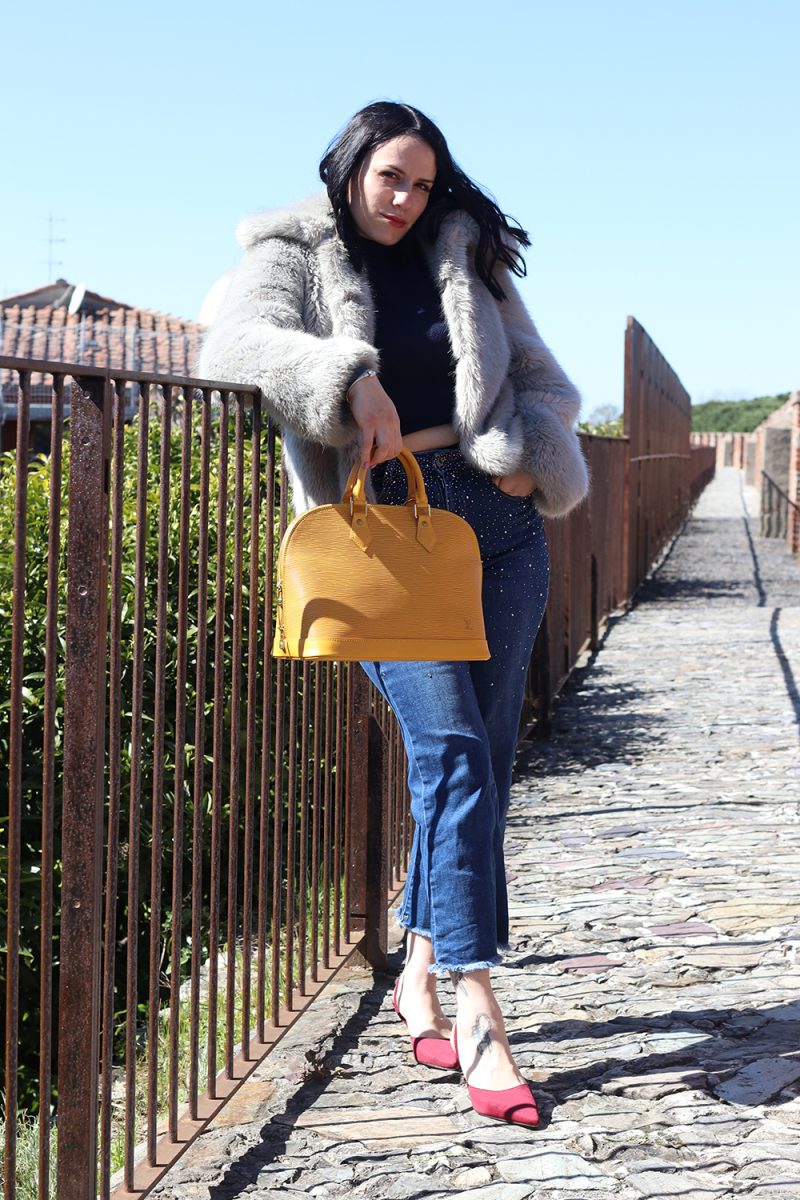 Louis Vuitton Alma Epi Yellow Tassil M52149 1999 Pre-Loved - Image 3