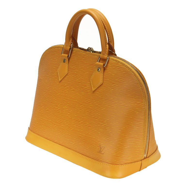 Louis Vuitton Alma Epi Yellow Tassil M52149 1999 Pre-Loved - Image 7