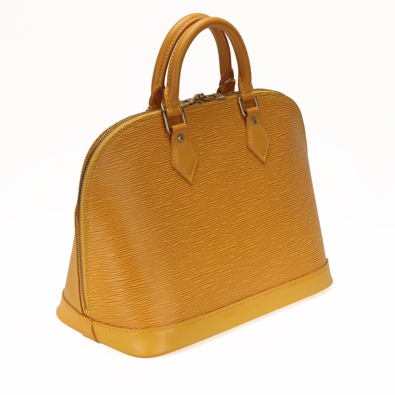 Louis Vuitton Alma Epi Yellow Tassil M52149 1999 Pre-Loved - Image 8