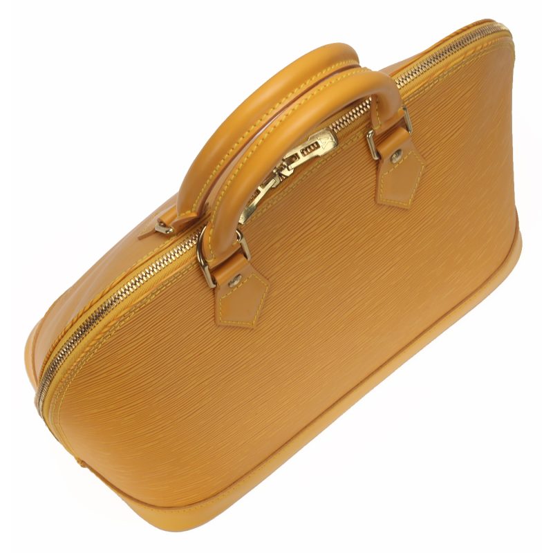 Louis Vuitton Alma Epi Yellow Tassil M52149 1999 Pre-Loved - Image 9