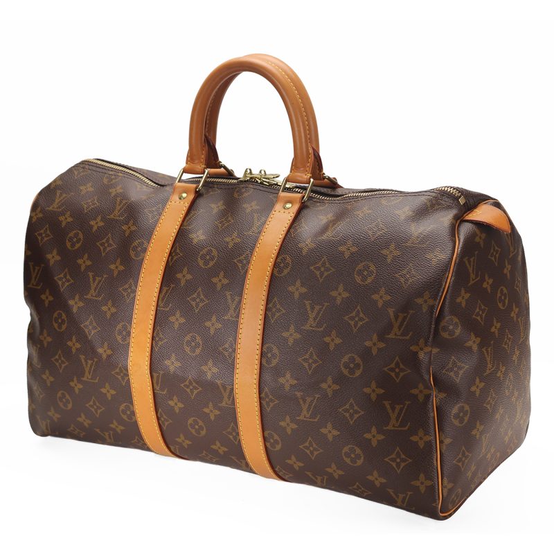Travel Bag Louis Vuitton Keepall 45 Monogram Canvas M41428, Pre-Loved 1994 - Image 8