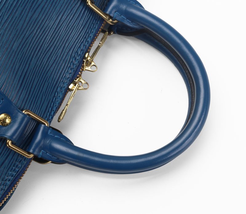 Louis Vuitton Alma Epi Blu Toledo M52145 1996 Pre-Loved - immagine 15