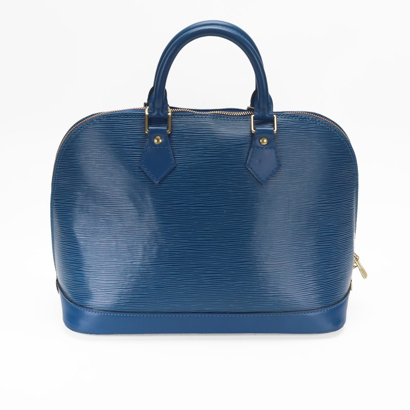 Louis Vuitton Alma Epi Blu Toledo M52145 1996 Pre-Loved - immagine 6