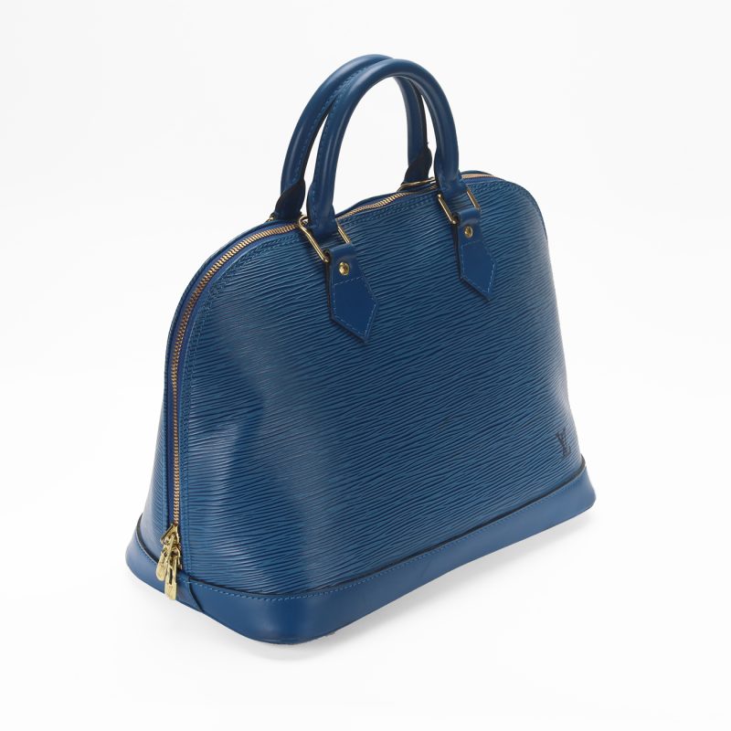 Louis Vuitton Alma Epi Blu Toledo M52145 1996 Pre-Loved - immagine 8