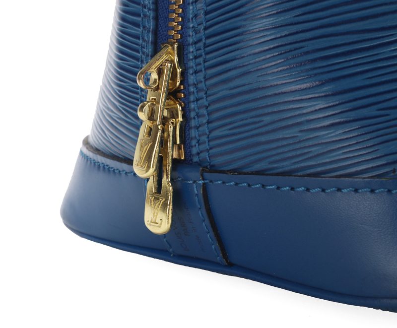 Louis Vuitton Alma Epi Blu Toledo M52145 1996 Pre-Loved - immagine 10