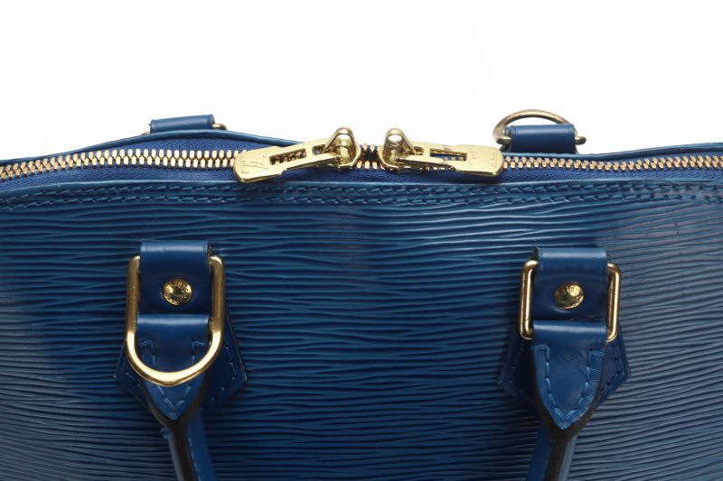 Louis Vuitton Alma Epi Blu Toledo M52145 1996 Pre-Loved - immagine 13