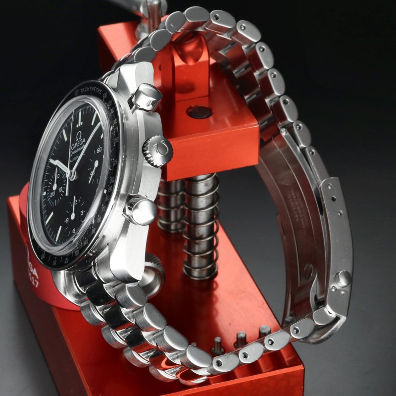 c. 2009 Omega Speedmaster Reduced II Sapphire 35395000 Automatic 39mm - Image 6