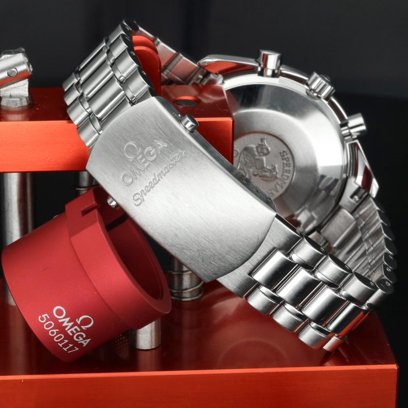 c. 2009 Omega Speedmaster Reduced II Sapphire 35395000 Automatic 39mm - Image 8