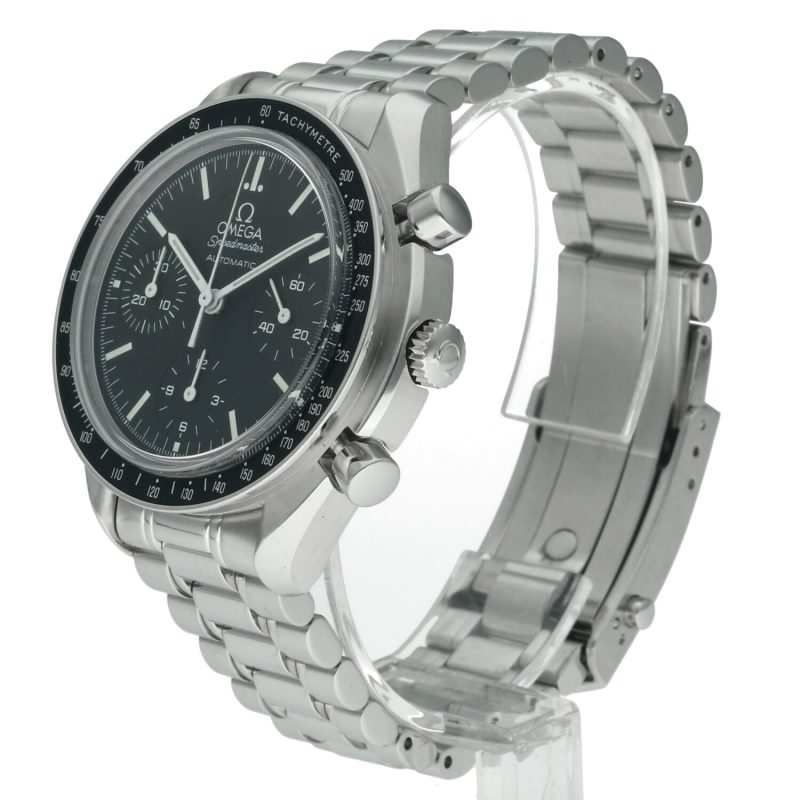 c. 2009 Omega Speedmaster Reduced II Sapphire 35395000 Automatic 39mm - Image 15