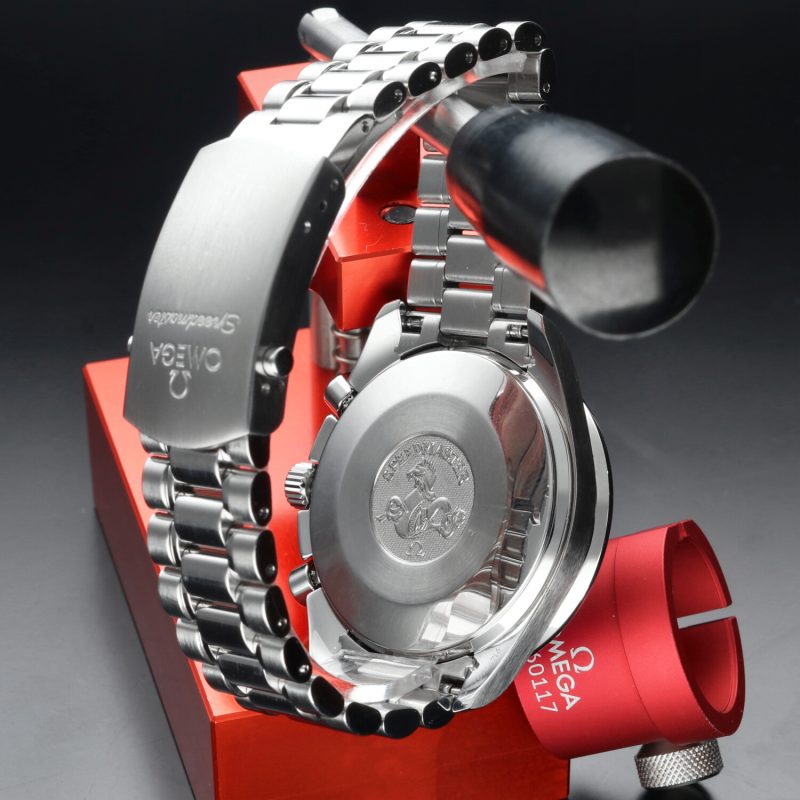 c. 2009 Omega Speedmaster Reduced II Sapphire 35395000 Automatic 39mm - Image 11