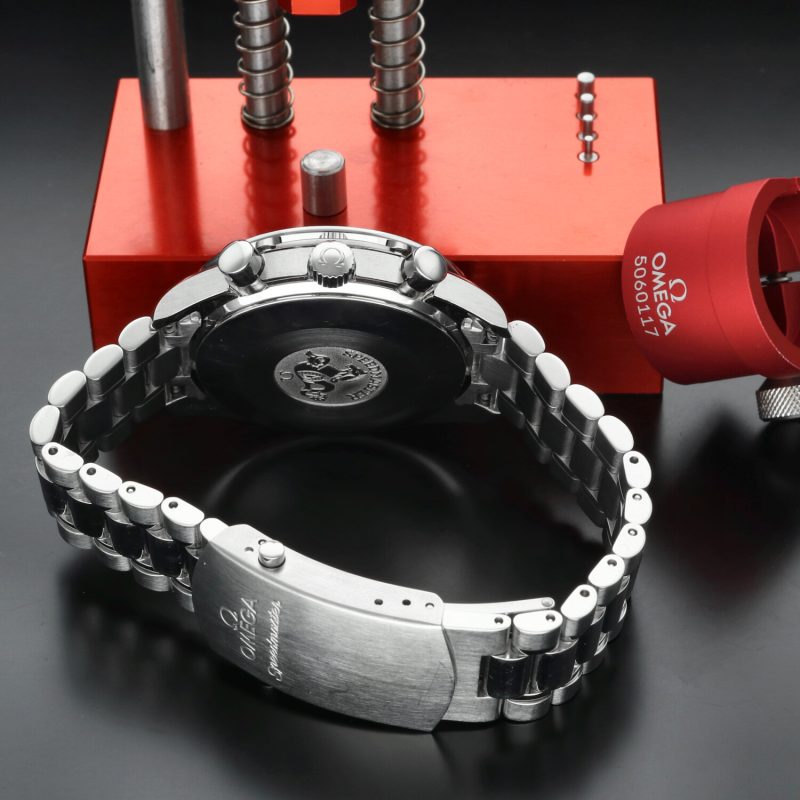 c. 2009 Omega Speedmaster Reduced II Sapphire 35395000 Automatic 39mm - Image 12