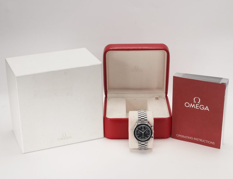 c. 2009 Omega Speedmaster Reduced II Sapphire 35395000 Automatic 39mm - Image 16