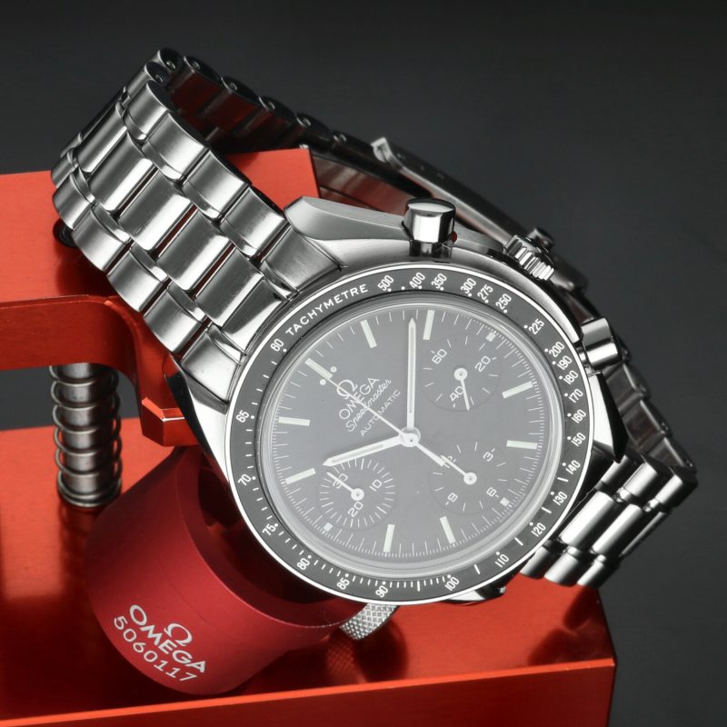 c. 2009 Omega Speedmaster Reduced II Sapphire 35395000 Automatic 39mm - Image 3