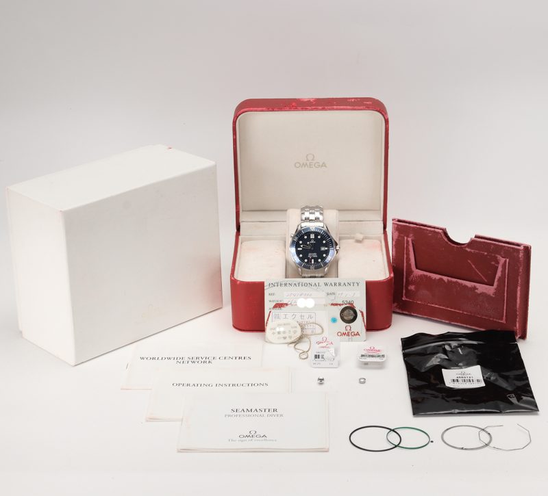 1999 Omega Seamaster 300M 2541.80.00 Quartz 41mm James Bond – Full Set + Omega Serviced - Image 16