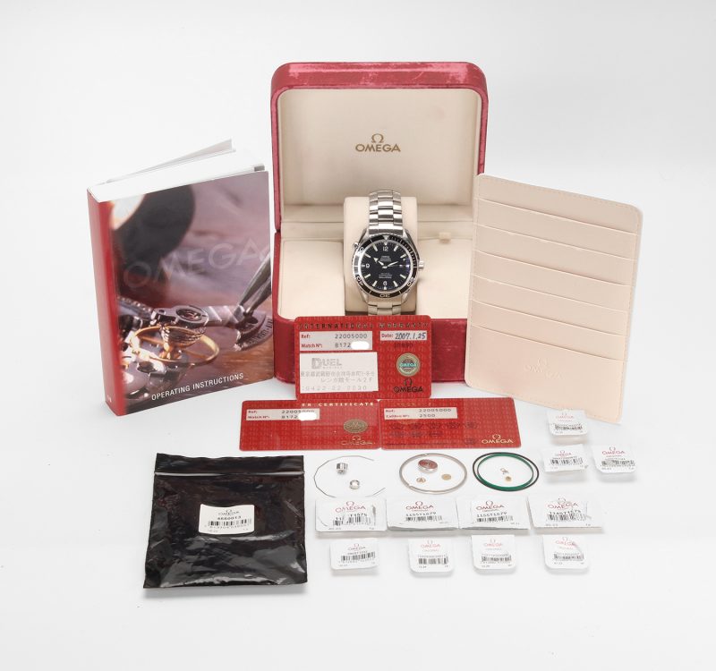 2007 Omega Seamaster Planet Ocean 600M Ref. 22005000 – 45,5mm Automatico - Scatola Garanzia + Revisione Omega - immagine 16