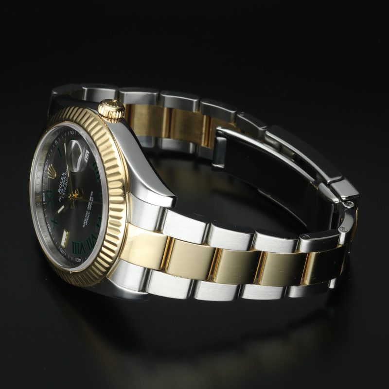 2010 Rolex Datejust II 116333 Wimbledon 41mm Steel and Gold - Serviced - Image 13