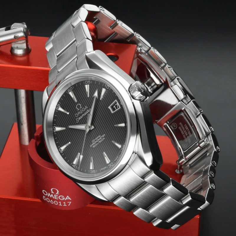 2014 Omega Seamaster Aqua Terra 231.10.39.21.06.001 Automatico 38.5mm Scatola & Garanzia Originale - immagine 3