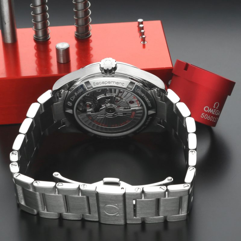 2014 Omega Seamaster Aqua Terra 231.10.39.21.06.001 Automatico 38.5mm Scatola & Garanzia Originale - immagine 10