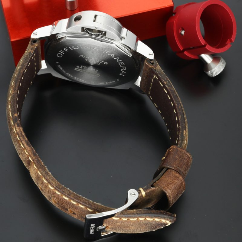 2023 Panerai Luminor 44mm 8 Giorni PAM00915 – Full Set Triplo Cinturino - Calibro P.5000 - immagine 10