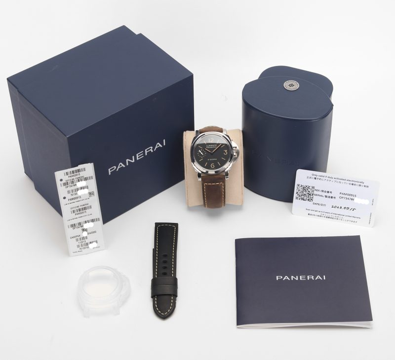 2023 Panerai Luminor 44mm 8 Giorni PAM00915 – Full Set Triplo Cinturino - Calibro P.5000 - immagine 16