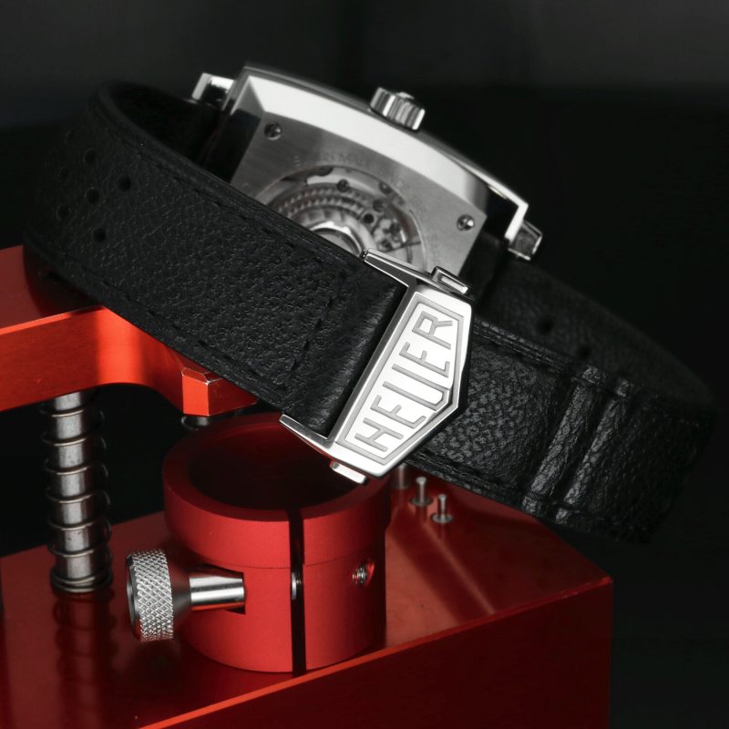 2024 Nuovo Mai Indossato TAG Heuer Monaco Chronograph Steve McQueen CAW211P.FC6356 Automatico 39mm Full Set - immagine 7