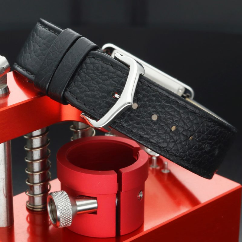 2025 Nuovo Mai Indossato Cartier Tank Must Modello Grande WSTA0041 Quarzo Acciaio su Pelle - immagine 7