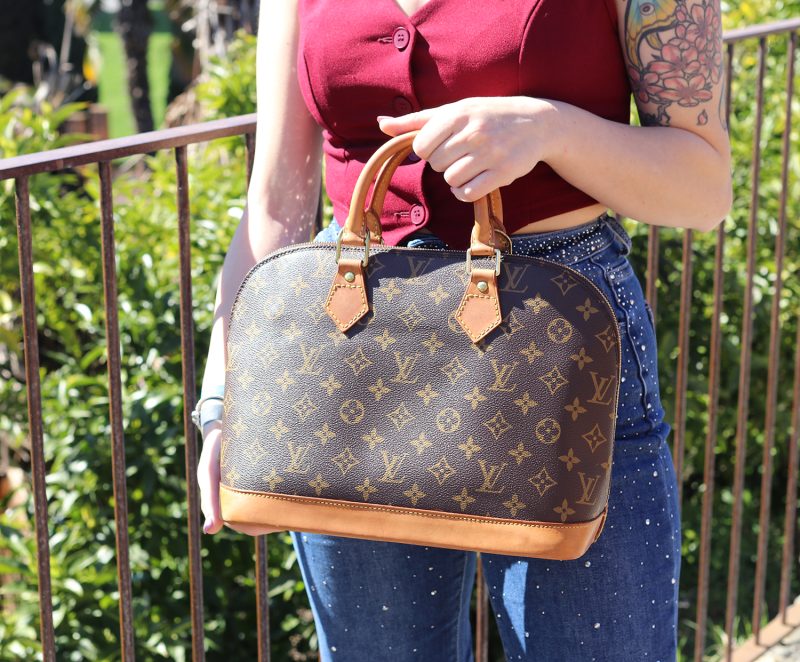 Louis Vuitton Monogram ALMA M51130 Pre-Loved 2001 - Image 2