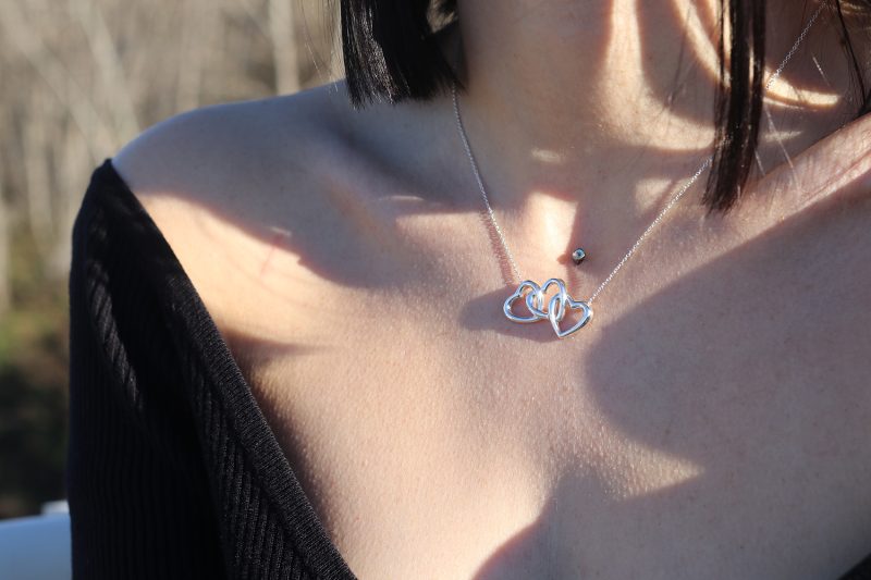 Collana Argento Tiffany Triple Heart - immagine 3